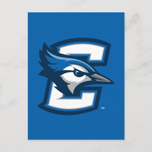 Creighton University Logo Watermark Postcard