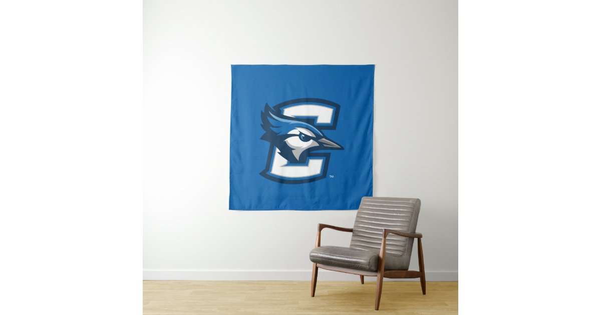 Creighton University Logo Watermark Tapestry | Zazzle