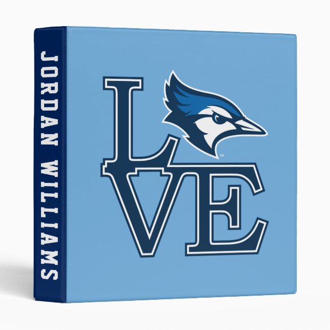 Creighton University Love 3 Ring Binder (Front/Spine)