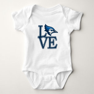 Creighton University Love Baby Bodysuit