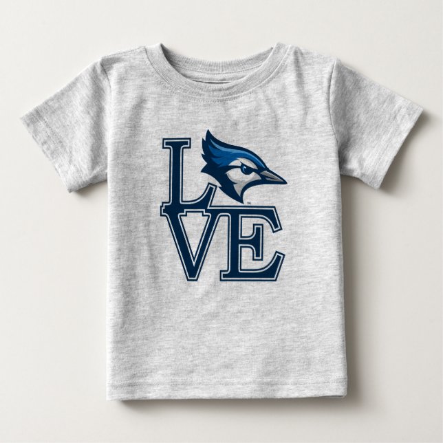 Creighton University Love Baby T-Shirt (Front)