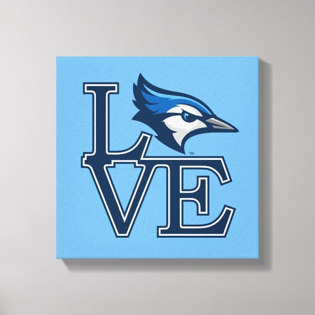 Creighton University Love Canvas Print (Front)
