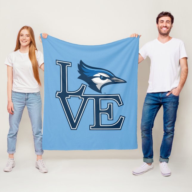 Creighton University Love Fleece Blanket (In Situ)