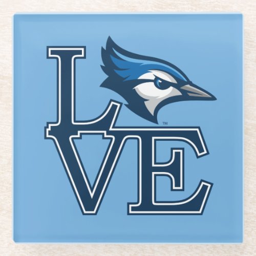 Creighton University Love Glass Coaster