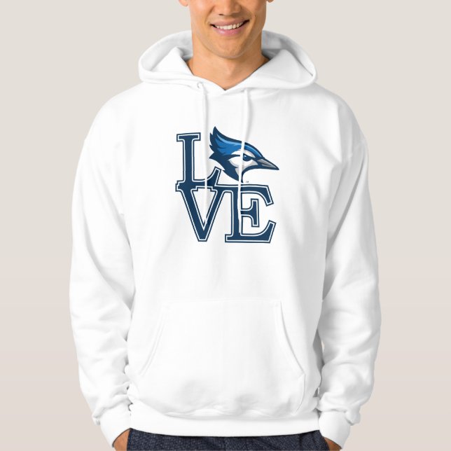 Creighton University Love Hoodie (Front)