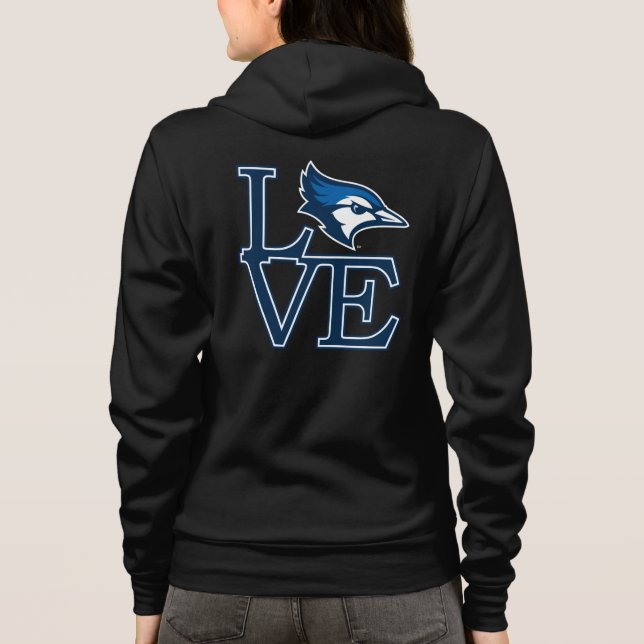 Creighton University Love Hoodie (Back)