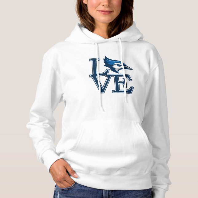 Creighton University Love Hoodie (Front)