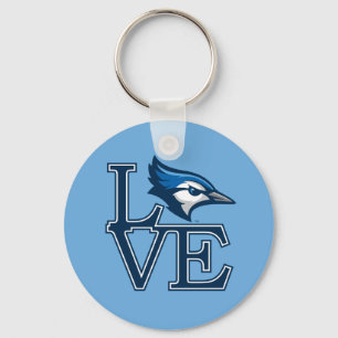 Creighton University Love Keychain