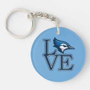 Creighton University Love Keychain