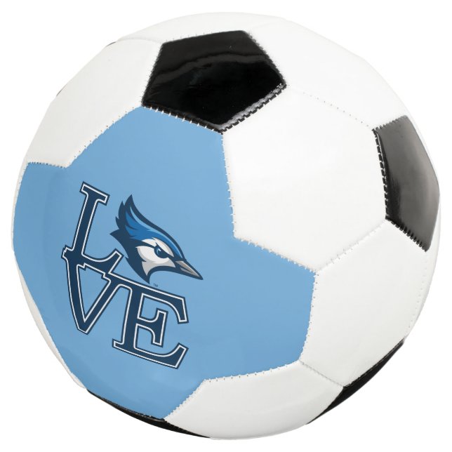 Creighton University Love Soccer Ball (Three Quarter)