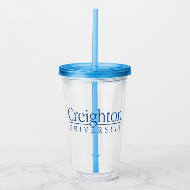 Creighton University Mark Acrylic Tumbler (Front)