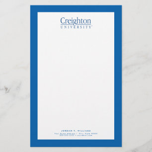 Creighton University Mark Stationery