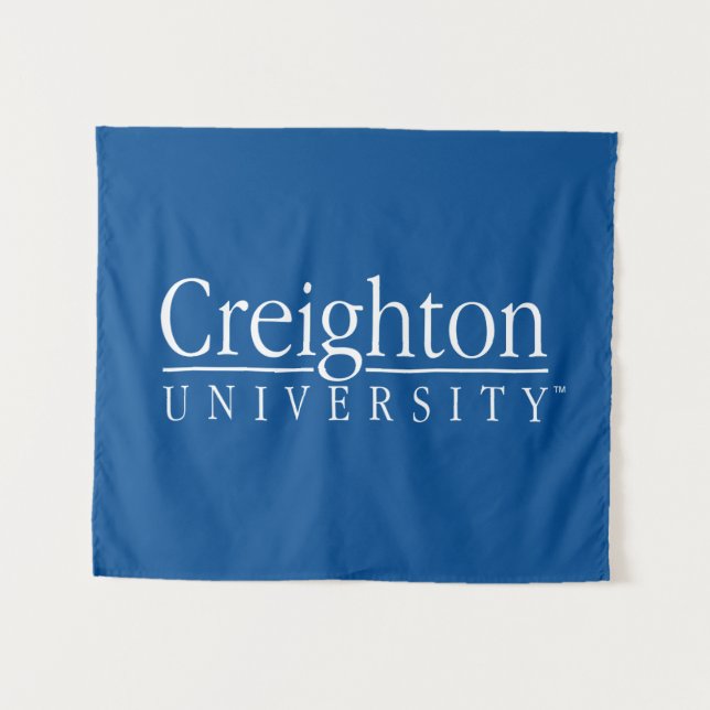 Creighton University Mark Tapestry (Front (Horizontal))