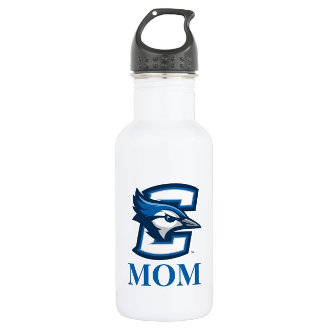 Creighton University Mom Stainless Steel Water Bottle (Front)