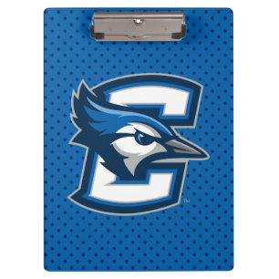 Creighton University Polka Dot Pattern Clipboard