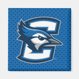Creighton University Polka Dot Pattern Magnet