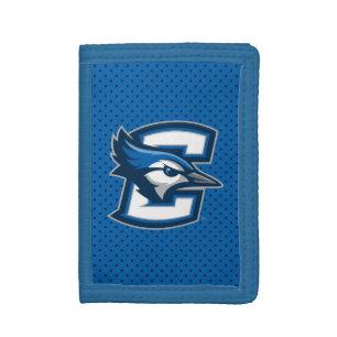 Creighton University Polka Dot Pattern Trifold Wallet