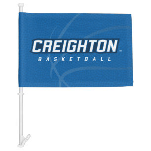 Creighton University State Basketball Car Flag