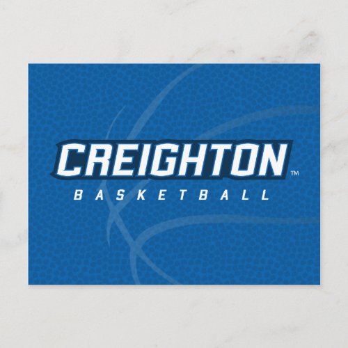 Creighton University State Basketball Postcard