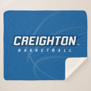 Creighton University State Basketball Sherpa Blanket