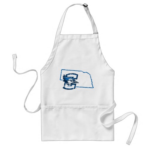 Creighton University State Love Adult Apron