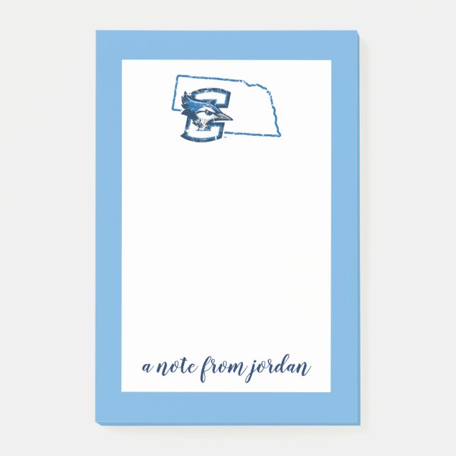 Creighton University State Love Post-it Notes (Front)