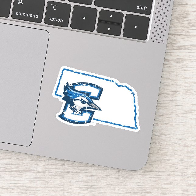 Creighton University State Love Sticker (Detail)