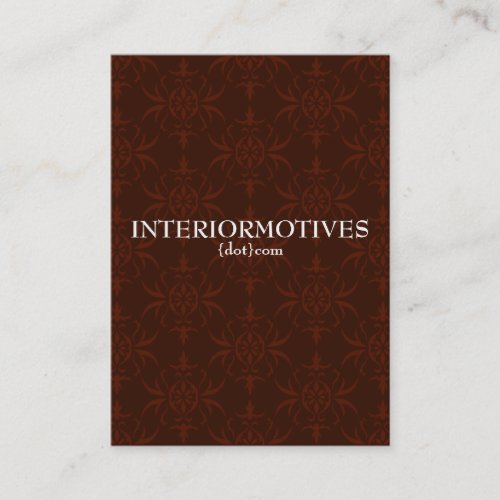 Creme &amp; Cocoa Orlee Business Card