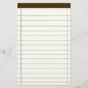 Creme Colored Notes Stationery