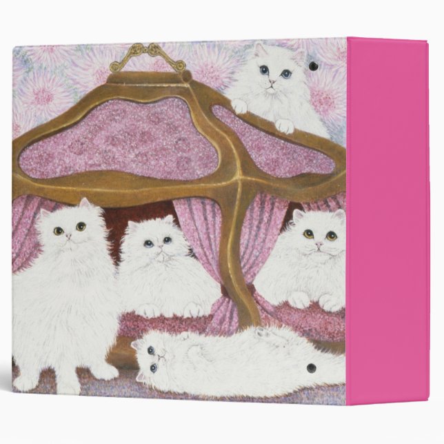 Creme de la creme 3 ring binder (Back/Spine)