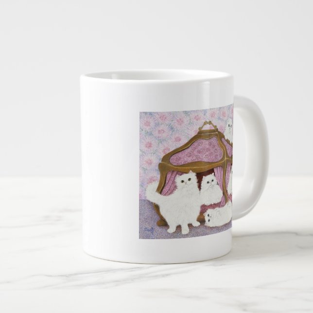 Creme de la creme large coffee mug (Front Right)