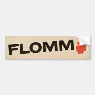 crème FLOMM positavo Bumper Sticker