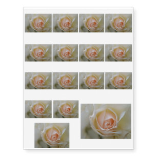 CREME ROSE WEDDING COLLECTION TEMPORARY TATTOOS