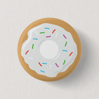 Creme White Donut Pin