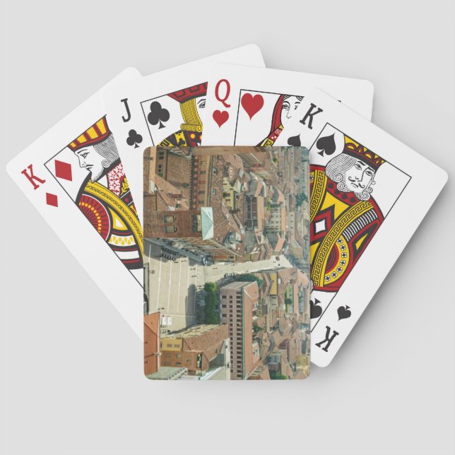 Cremona, Italy Poker Cards (Back)