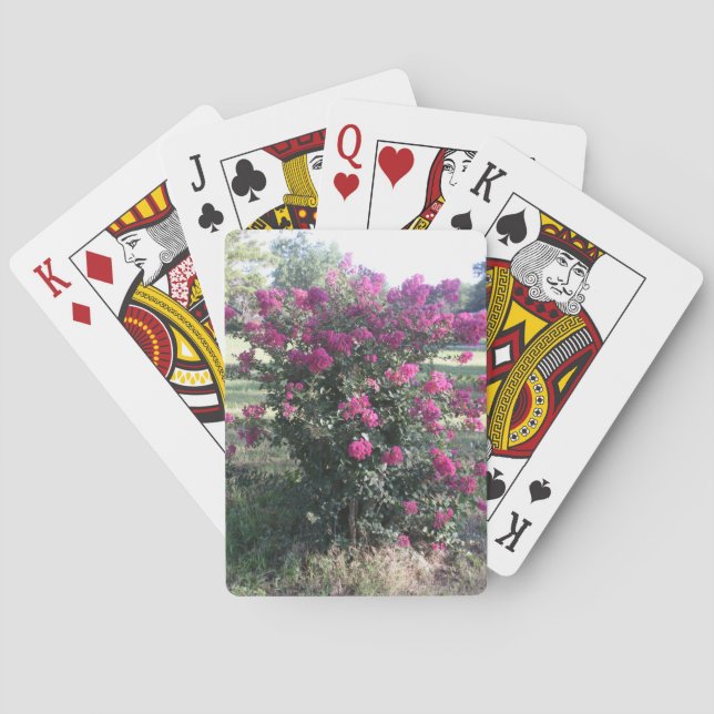 Crepe Myrtle Poker Cards (Back)