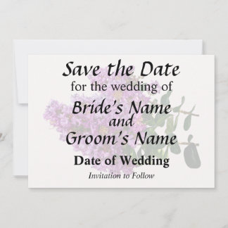 Crepe Myrtle Save The Date