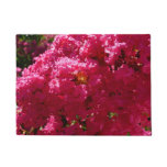 Crepe Myrtle Tree Magenta Floral Doormat