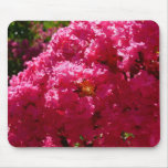 Crepe Myrtle Tree Magenta Floral Mouse Pad