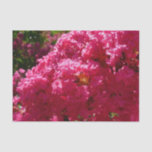 Crepe Myrtle Tree Magenta Floral Tissue Paper