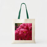 Crepe Myrtle Tree Magenta Floral Tote Bag