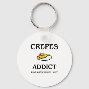 Crepes Addict Keychain