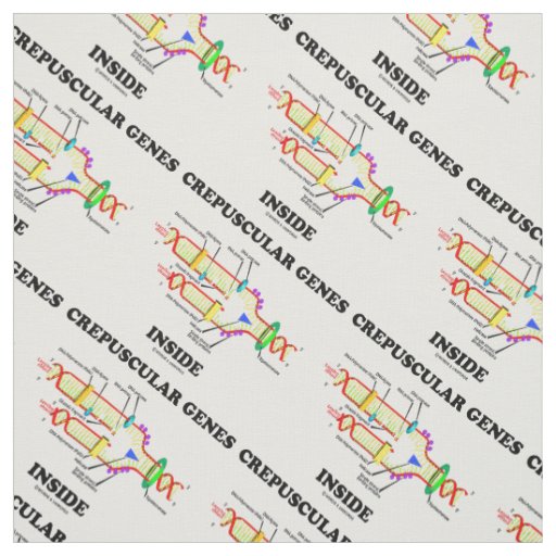 Crepuscular Genes Inside DNA Humor Fabric