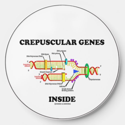 Crepuscular Genes Inside DNA Humor Wireless Charger