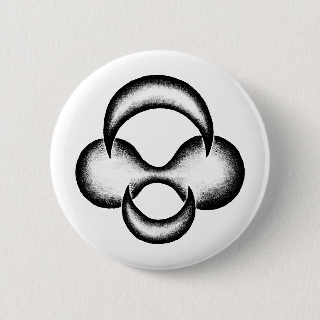 Crescent Birth Button (Front)