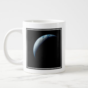 Crescent Earth Taken From The Apollo 4 Mission. 2 Giant Coffee Mug