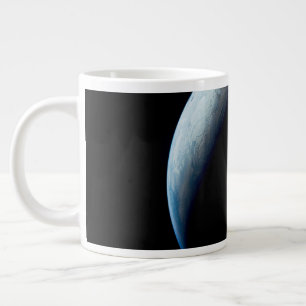 Crescent Earth Taken From The Apollo 4 Mission. 2 Giant Coffee Mug