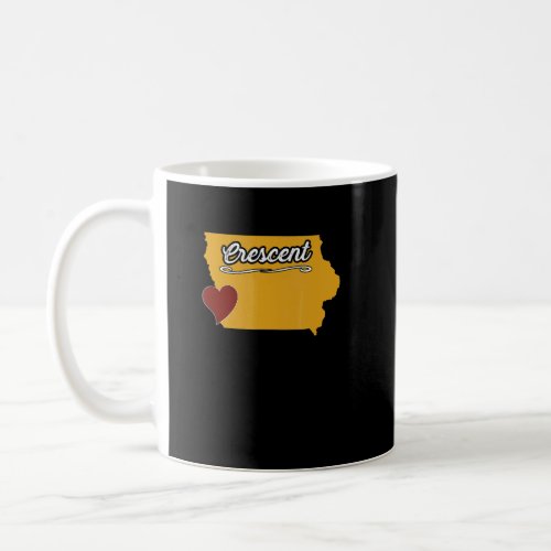 Crescent IOWA IA USA  Cute Souvenir Merch  US City Coffee Mug