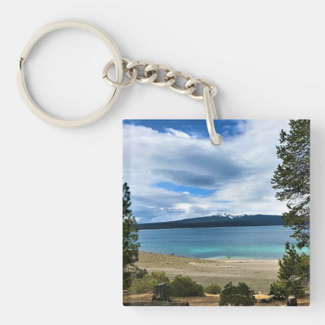 Crescent Lake, OR Keychain (Front)