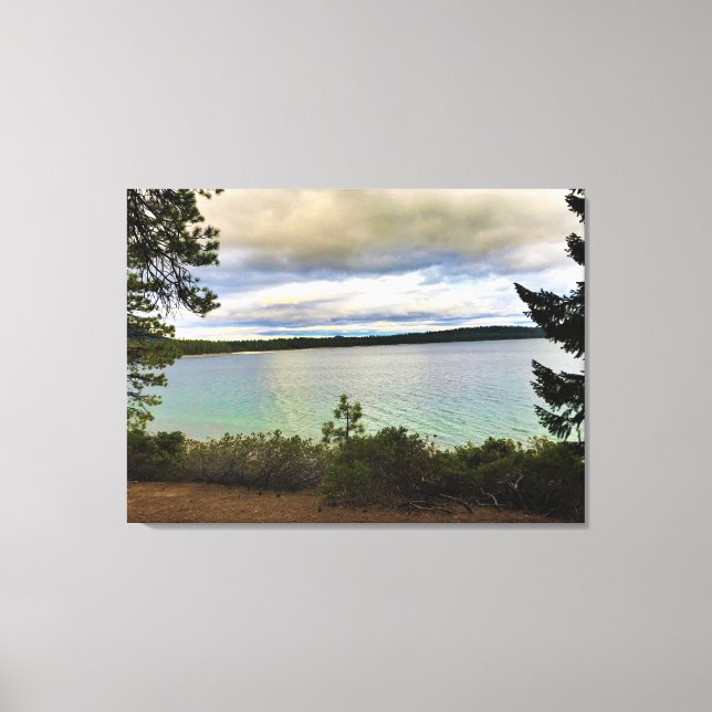 Crescent Lake, Oregon Canvas Print (Front)